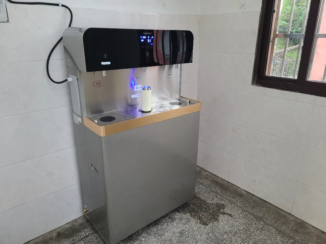 江西的这所学校，率先让孩子们喝上了朴道健康水！